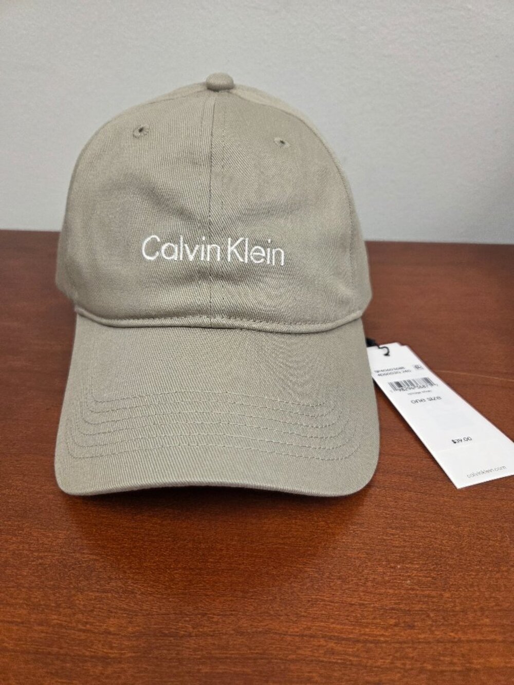 Calvin Klein Men's Blue Standard Logo Embroidery Baseball Cap New Unisex